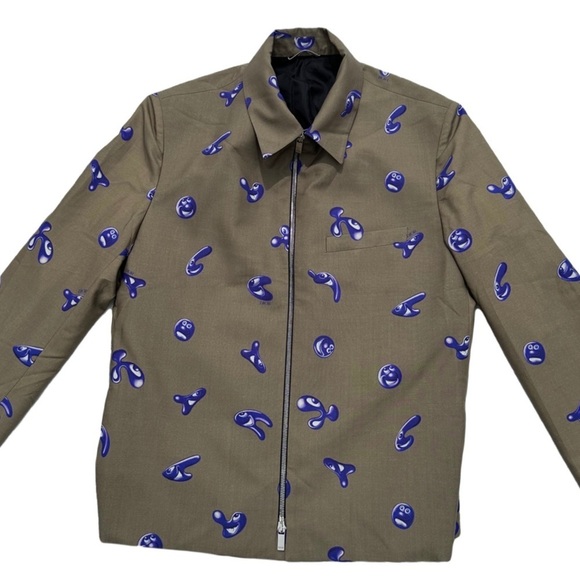 Dior X Kenny Scharf Zipped Jacket 'Beige' - Picture 2 of 6
